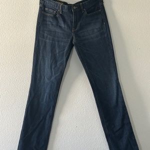 J crew Matchstick dark blue jeans